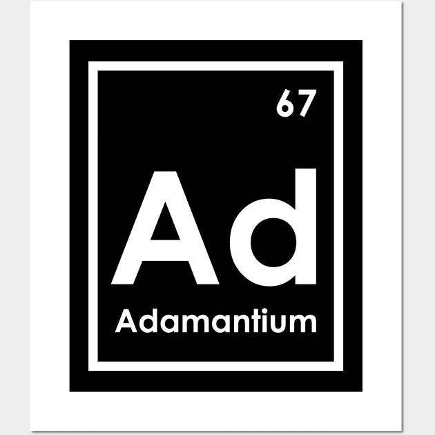 Adamanitum - A Marvel Element Wall Art by artsylab